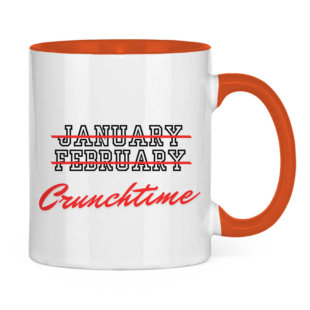Tasse zweifarbig CRUNCHTIME