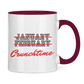 Tasse zweifarbig CRUNCHTIME