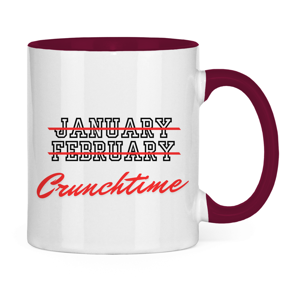 Tasse zweifarbig CRUNCHTIME