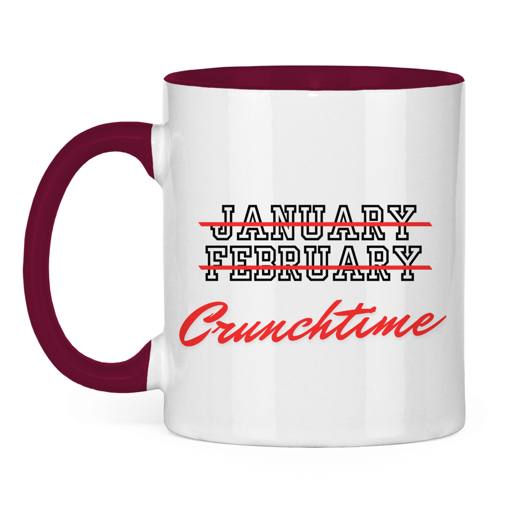 Tasse zweifarbig CRUNCHTIME
