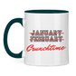 Tasse zweifarbig CRUNCHTIME