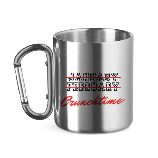 Edelstahltasse CRUNCHTIME