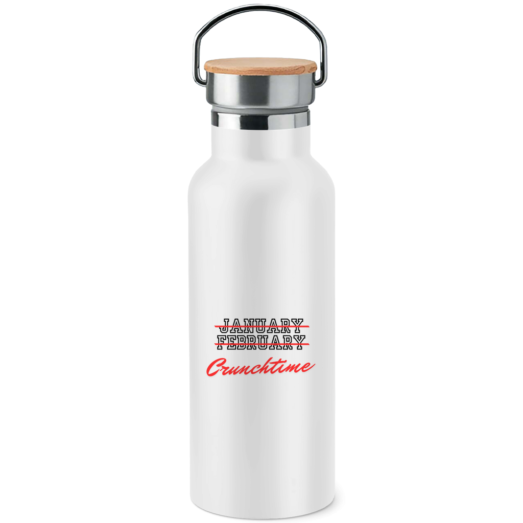 Edelstahl-Trinkflasche CRUNCHTIME
