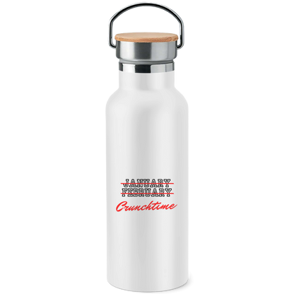 Edelstahl-Trinkflasche CRUNCHTIME