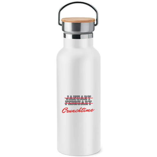Edelstahl-Trinkflasche CRUNCHTIME