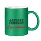 Glitzertasse CRUNCHTIME