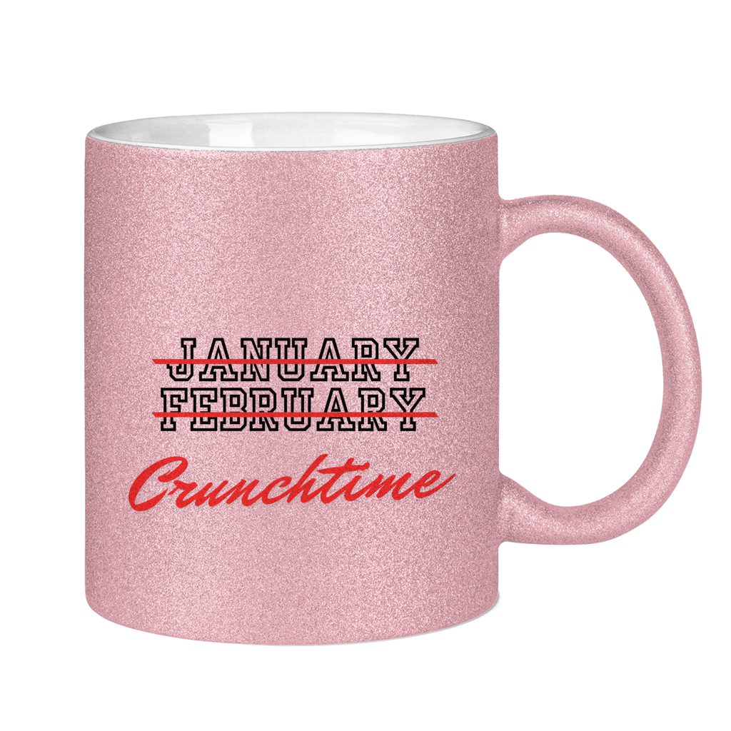 Glitzertasse CRUNCHTIME
