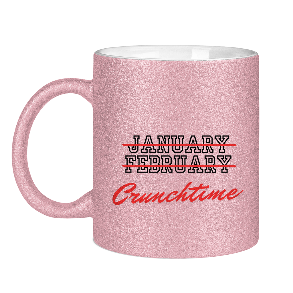 Glitzertasse CRUNCHTIME