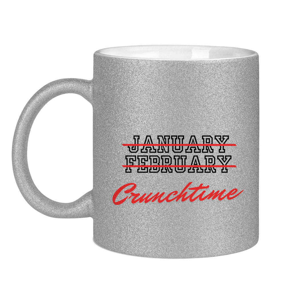 Glitzertasse CRUNCHTIME