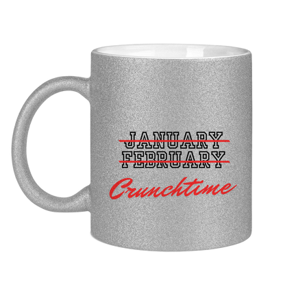 Glitzertasse CRUNCHTIME