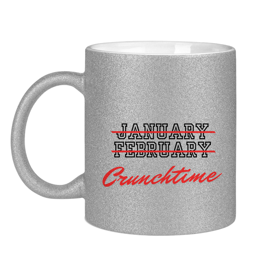 Glitzertasse CRUNCHTIME