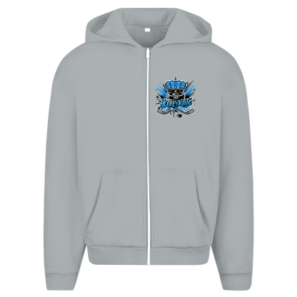 Oversize Zipper HER HOCKEYKING (front&back)