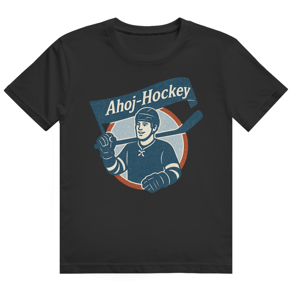 T-Shirt AHOJ-HOCKEY VINTAGE