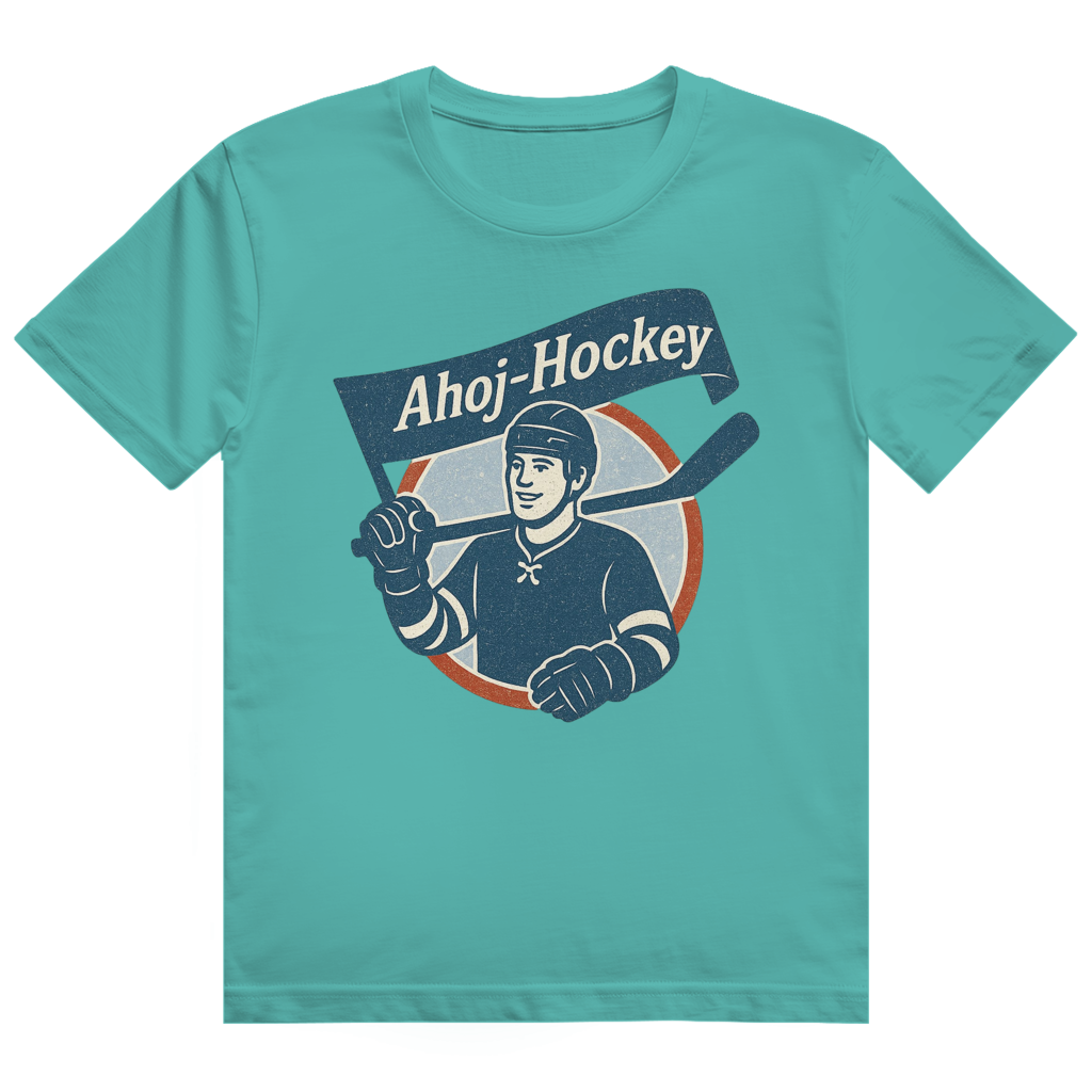 T-Shirt AHOJ-HOCKEY VINTAGE