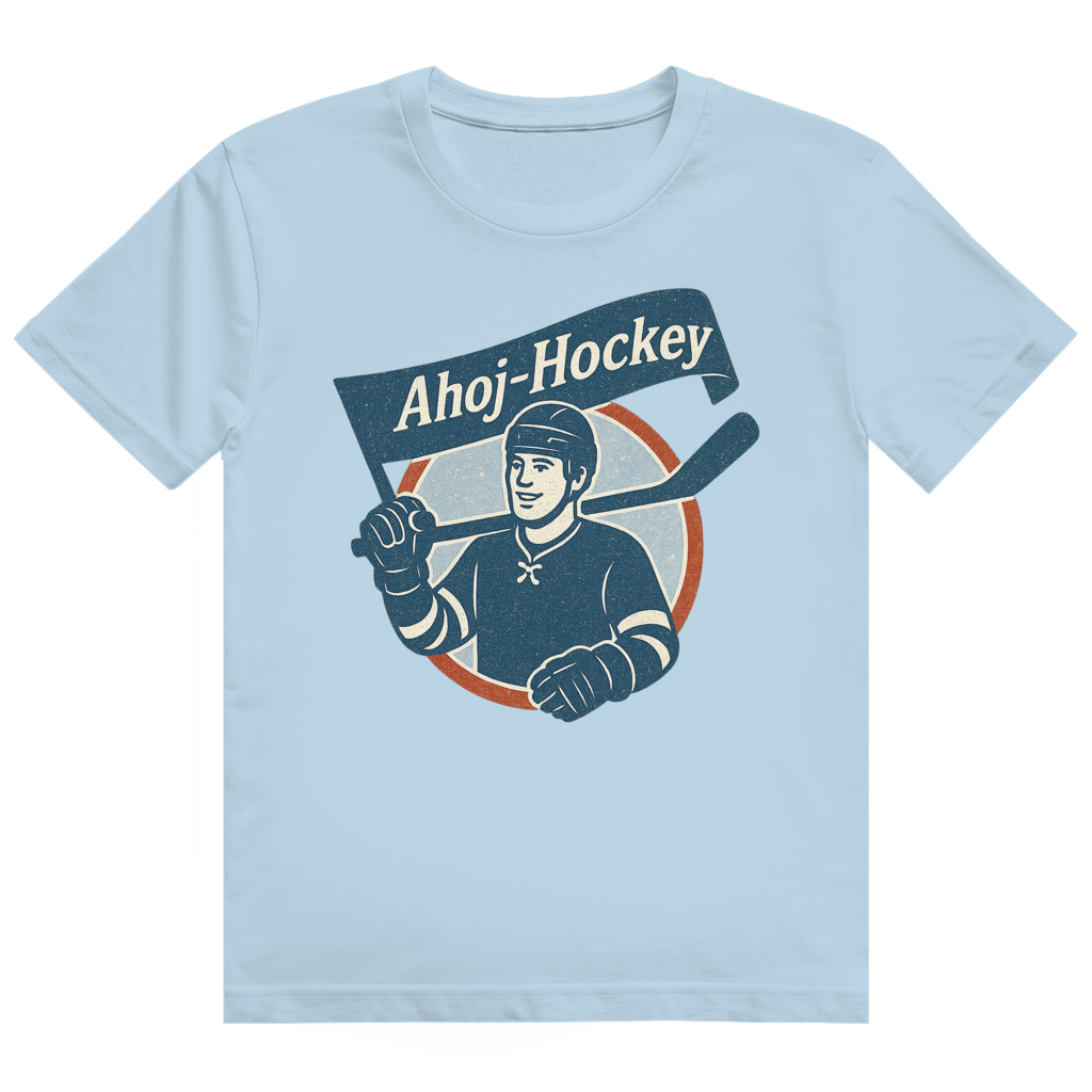 T-Shirt AHOJ-HOCKEY VINTAGE