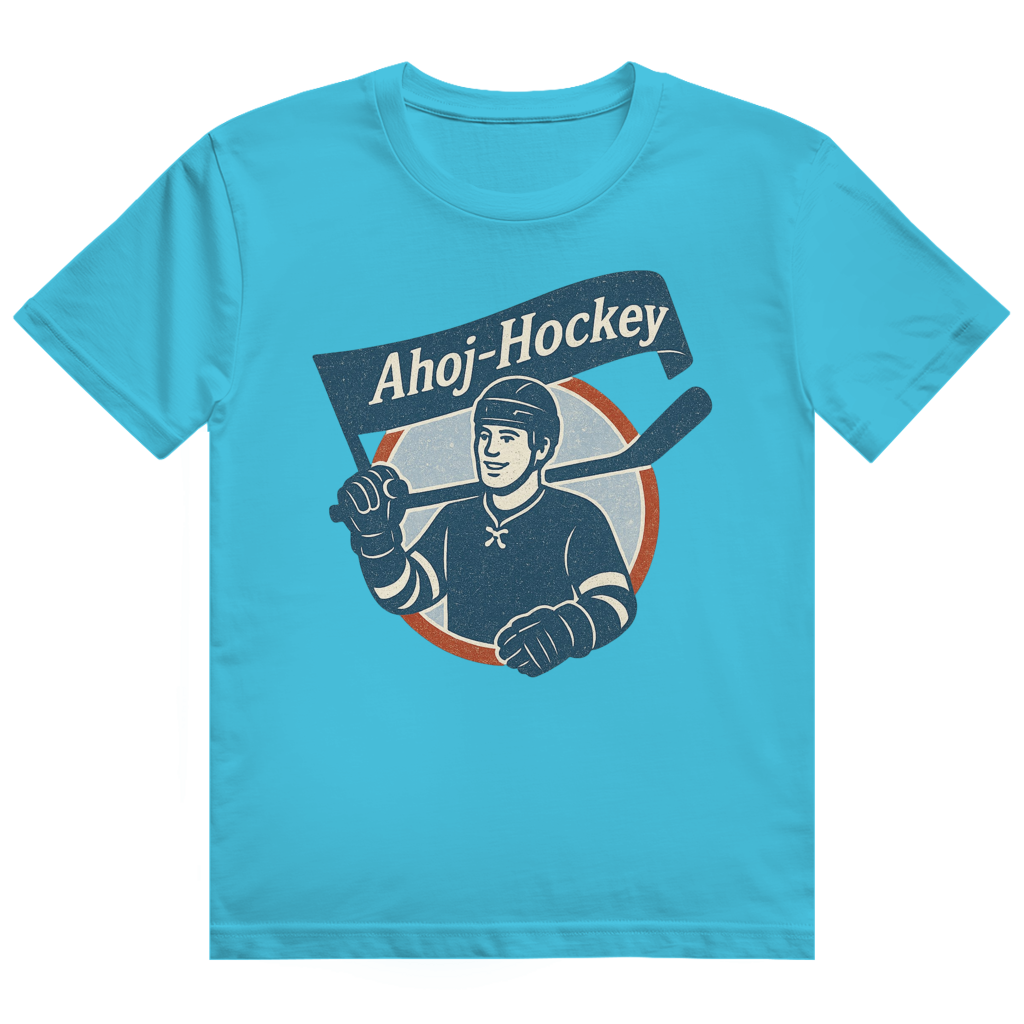 T-Shirt AHOJ-HOCKEY VINTAGE