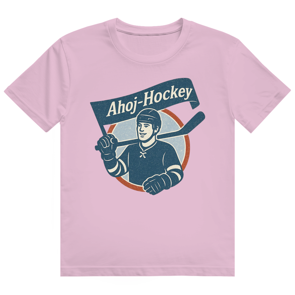 T-Shirt AHOJ-HOCKEY VINTAGE