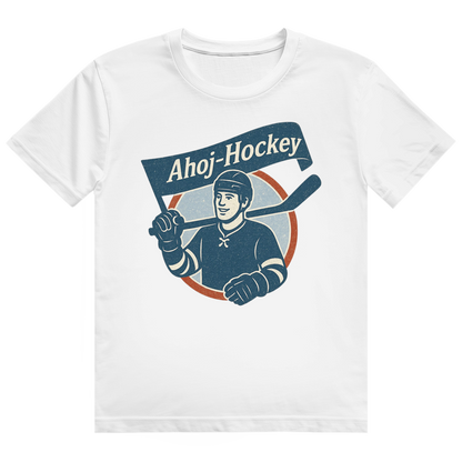 T-Shirt AHOJ-HOCKEY VINTAGE