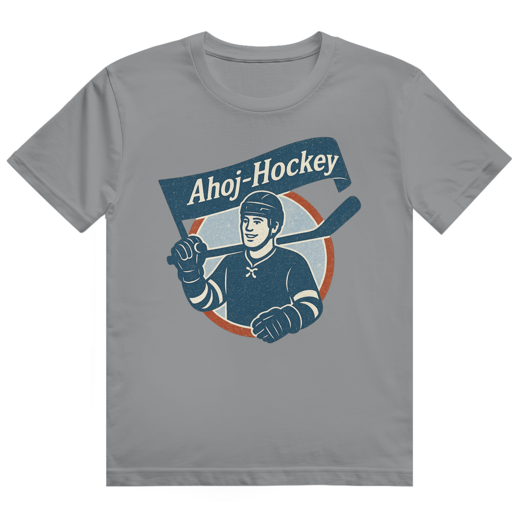 T-Shirt AHOJ-HOCKEY VINTAGE