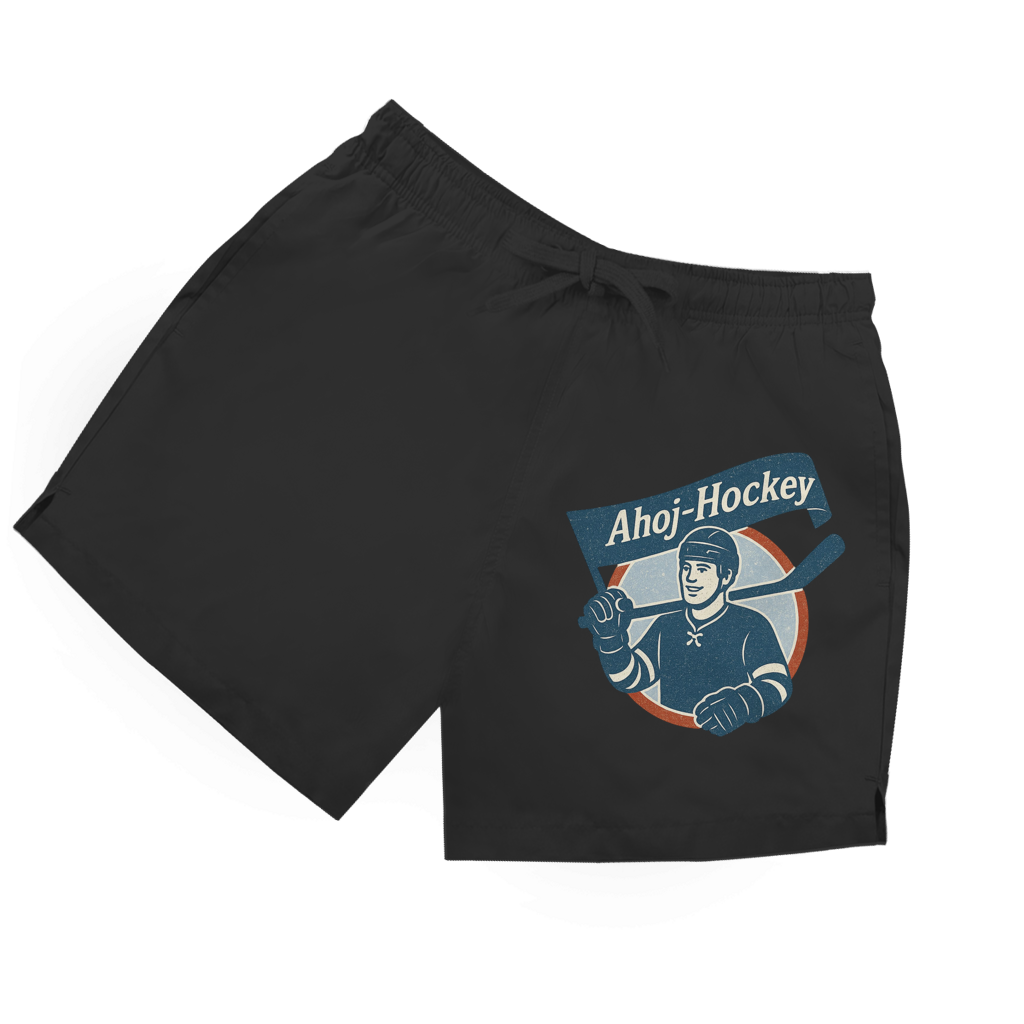 Badehose AHOJ-HOCKEY VINTAGE