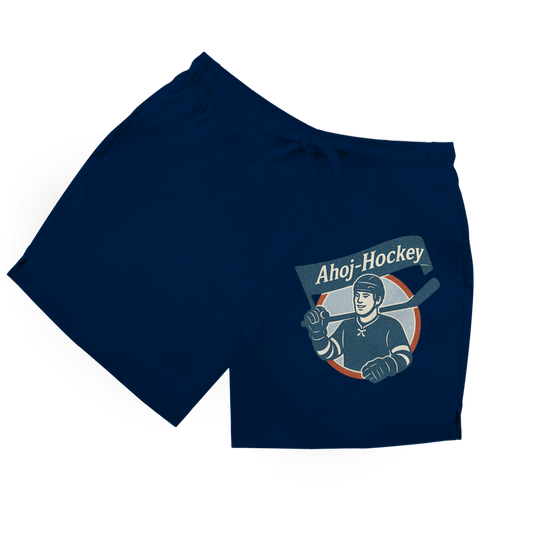 Badehose AHOJ-HOCKEY VINTAGE