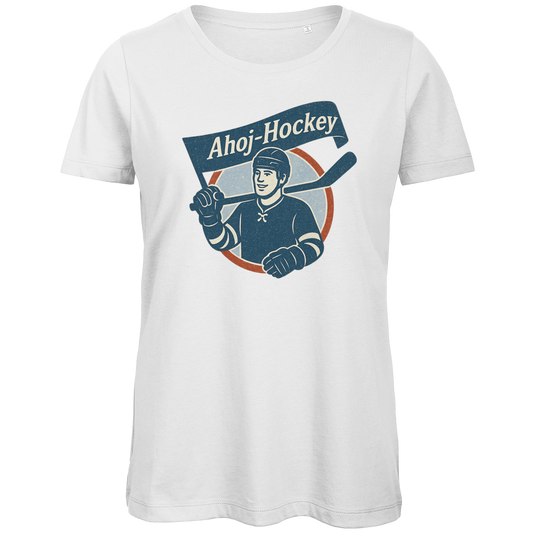 Ladies T-Shirt AHOJ-HOCKEY VINTAGE