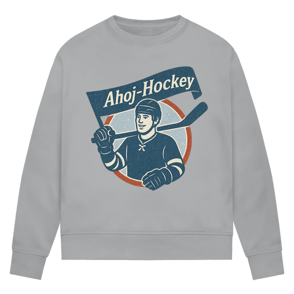 Ladies Sweatshirt AHOJ-HOCKEY VINTAGE