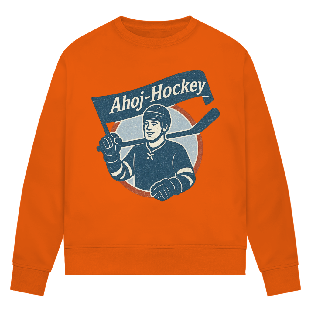Ladies Sweatshirt AHOJ-HOCKEY VINTAGE
