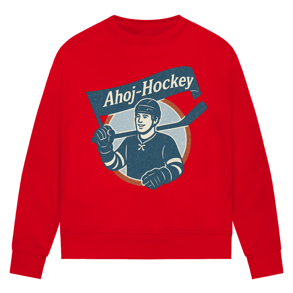 Ladies Sweatshirt AHOJ-HOCKEY VINTAGE