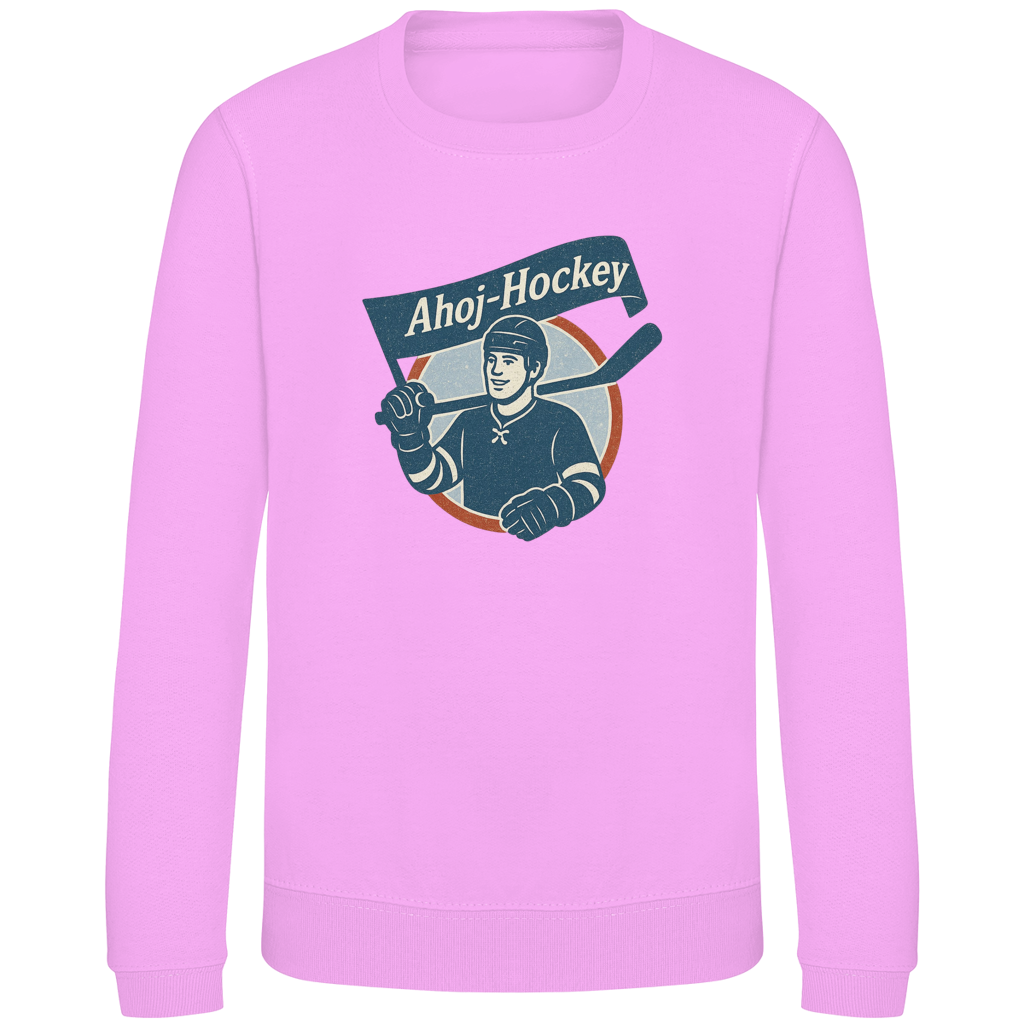 Kids Sweatshirt AHOJ-HOCKEY VINTAGE