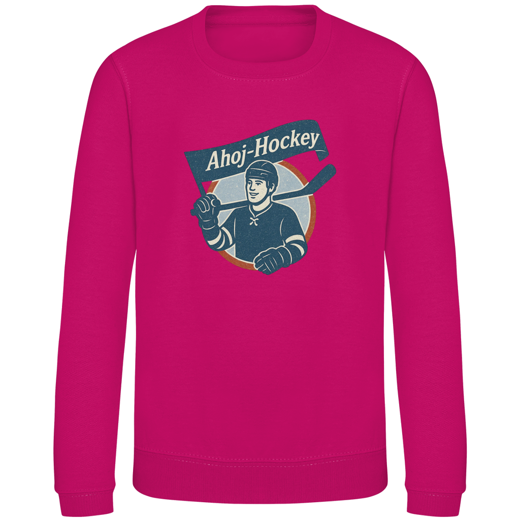 Kids Sweatshirt AHOJ-HOCKEY VINTAGE