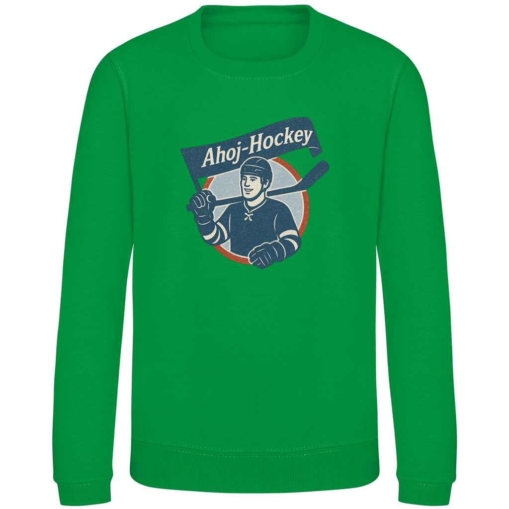 Kids Sweatshirt AHOJ-HOCKEY VINTAGE