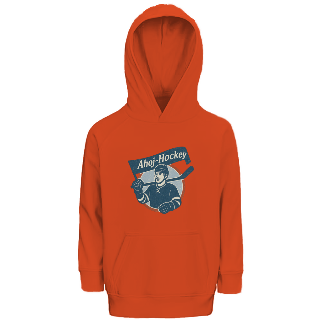Kids Hoodie AHOJ-HOCKEY VINTAGE
