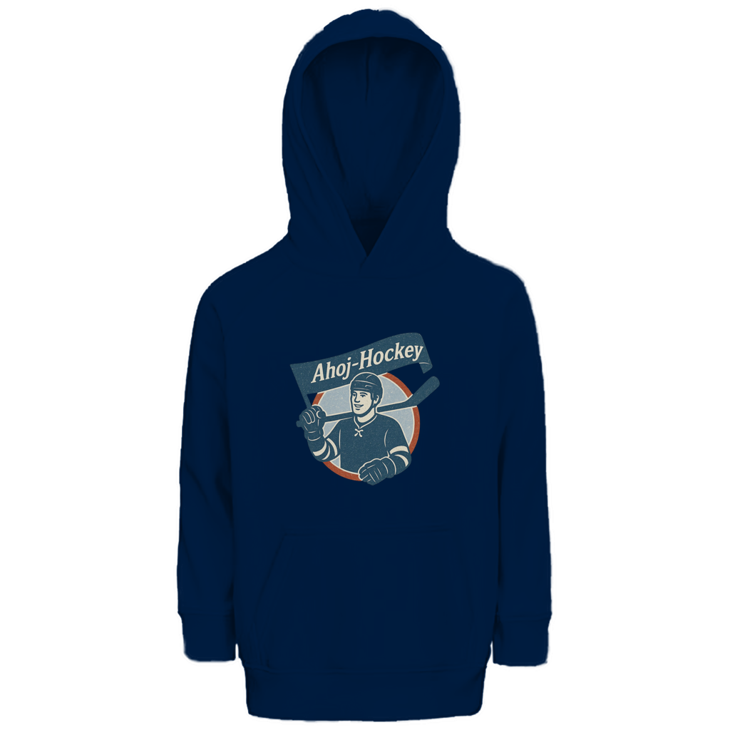 Kids Hoodie AHOJ-HOCKEY VINTAGE