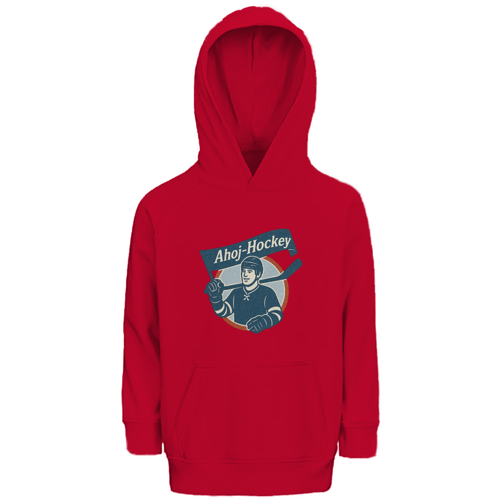Kids Hoodie AHOJ-HOCKEY VINTAGE