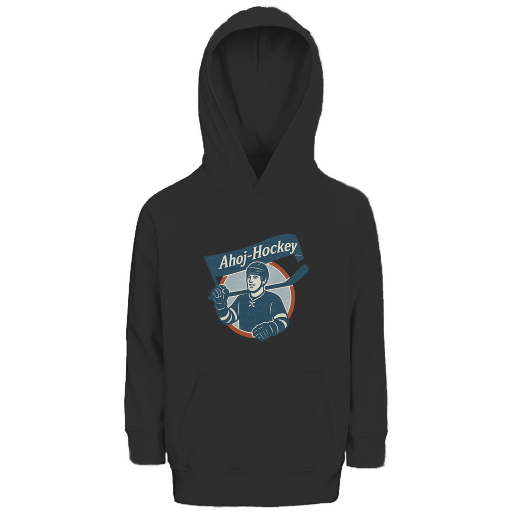 Kids Hoodie AHOJ-HOCKEY VINTAGE