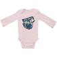Babybody Langarm AHOJ-HOCKEY VINTAGE