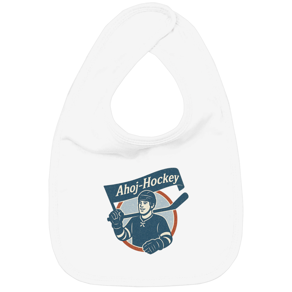 Kinder Bio Lätzchen AHOJ-HOCKEY VINTAGE