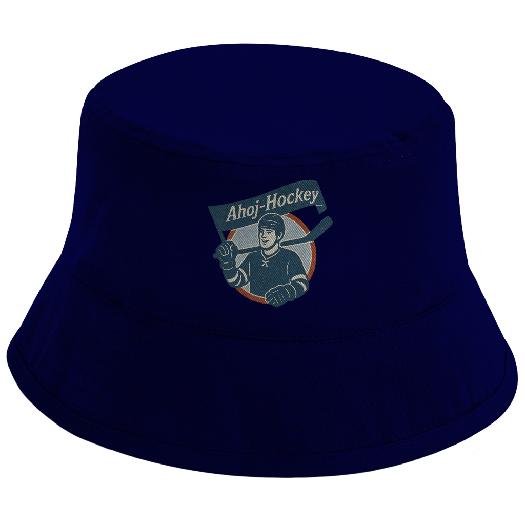 Bucket Hat AHOJ-HOCKEY VINTAGE
