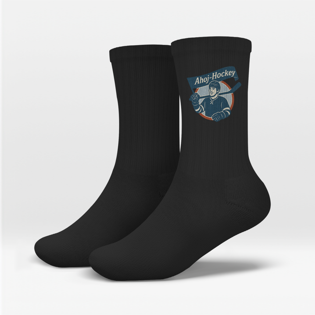 Socken AHOJ-HOCKEY VINTAGE