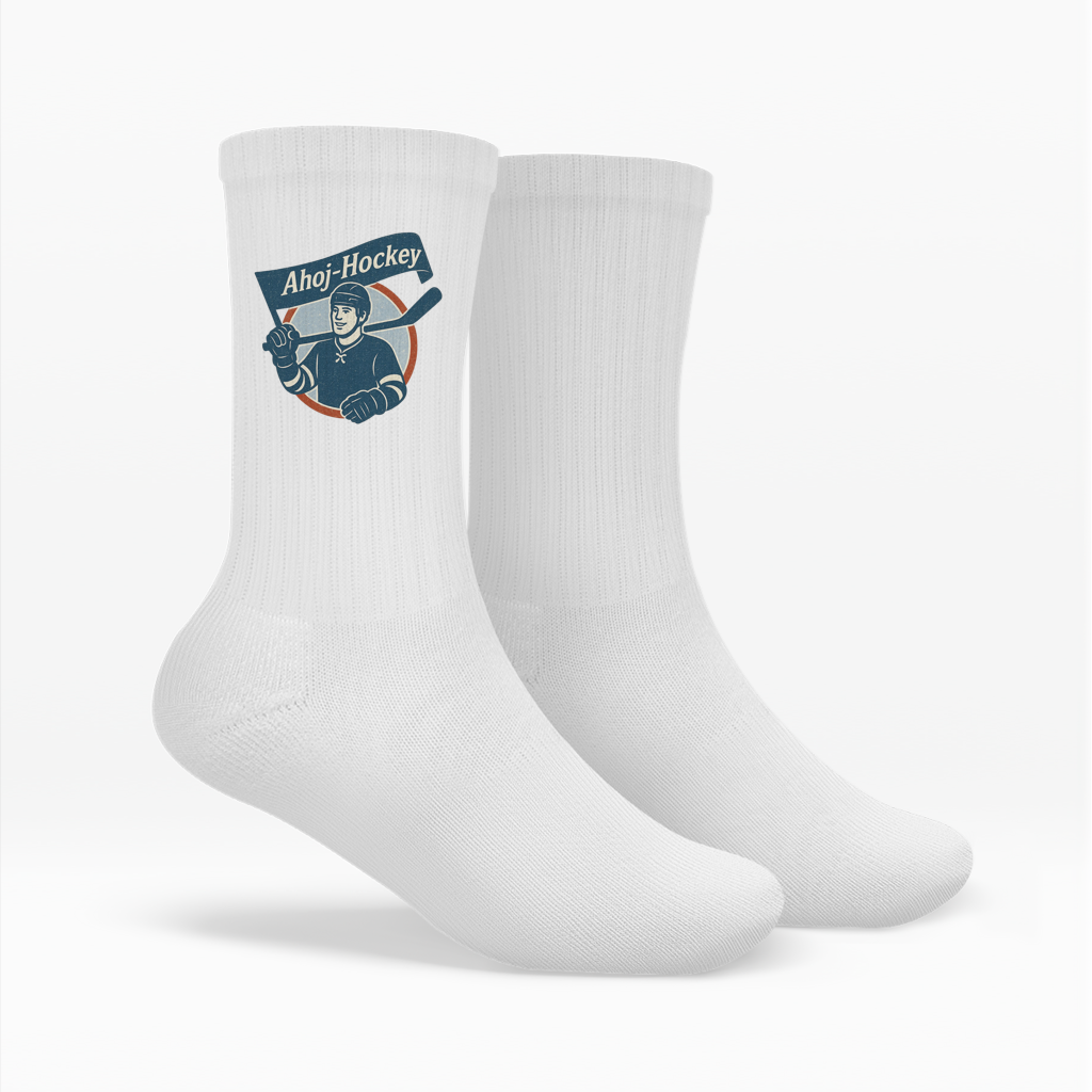 Socken AHOJ-HOCKEY VINTAGE