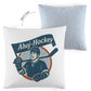 Kopfkissen zweifarbig AHOJ-HOCKEY VINTAGE