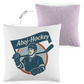 Kopfkissen zweifarbig AHOJ-HOCKEY VINTAGE