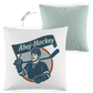 Kopfkissen zweifarbig AHOJ-HOCKEY VINTAGE
