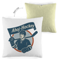 Kopfkissen zweifarbig AHOJ-HOCKEY VINTAGE
