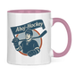 Tasse zweifarbig AHOJ-HOCKEY VINTAGE