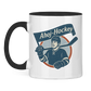 Tasse zweifarbig AHOJ-HOCKEY VINTAGE
