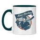 Tasse zweifarbig AHOJ-HOCKEY VINTAGE
