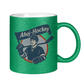 Glitzertasse AHOJ-HOCKEY VINTAGE