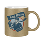 Glitzertasse AHOJ-HOCKEY VINTAGE
